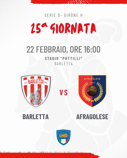 Barletta 1922 - Afragolese: tutte le info